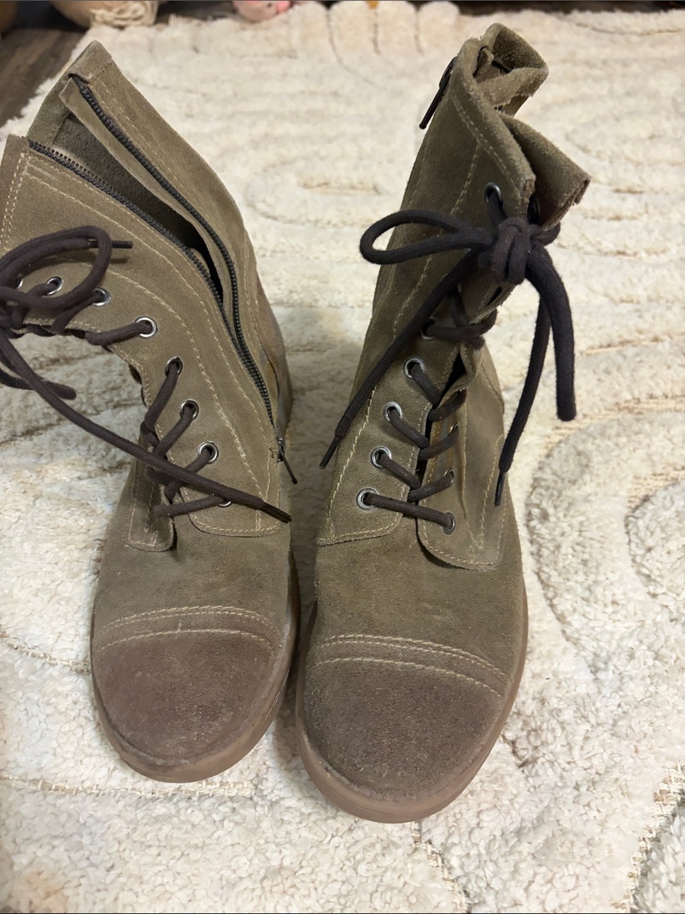 Brown boots